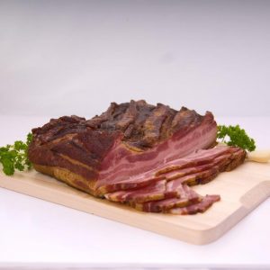 Smoked and Dried Bacon (Slanina) - Georges Brand - 3 Packages - 10.5lbs Case