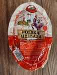 Polska Kielbasa Ring - Polish Sausage - Pork & Beef - Krakowski Brand -12 Pieces - 10.5lbs Case